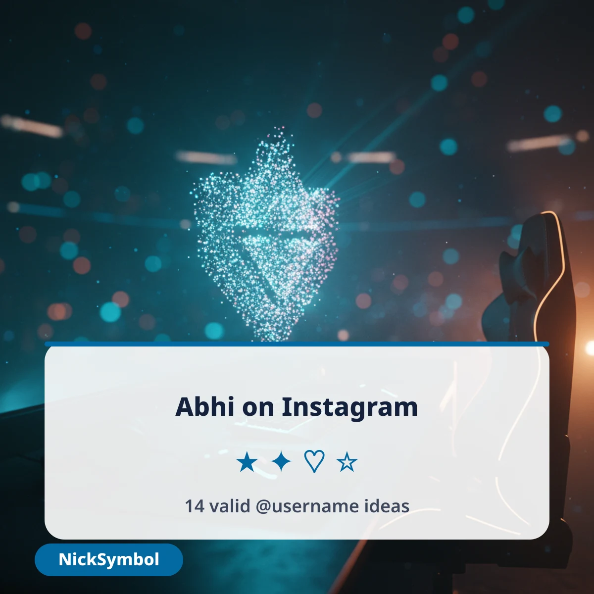 Abhi Instagram usernames that follow the plain-letter rules