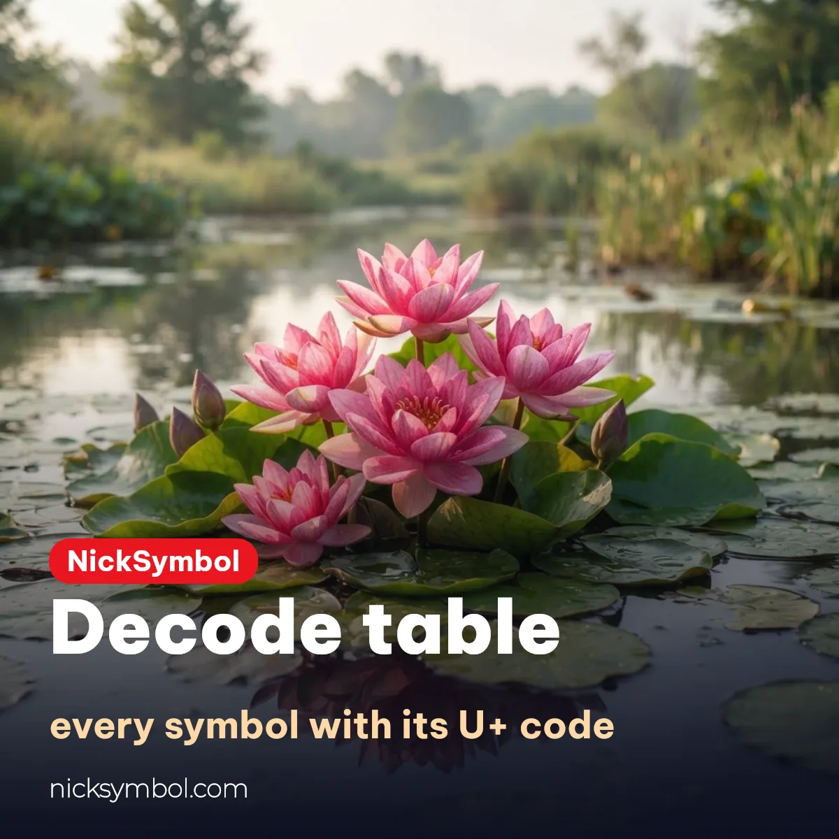 Decode table of symbols used in Mahak names