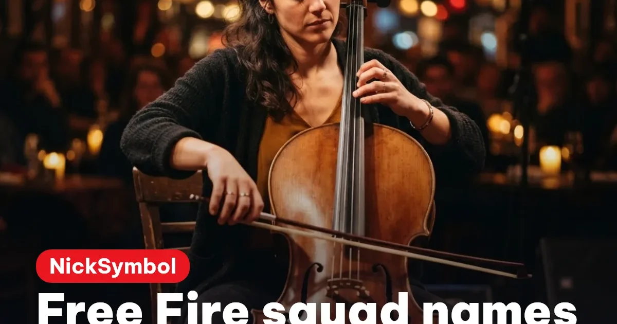 Free Fire squad name styles with symbols to copy