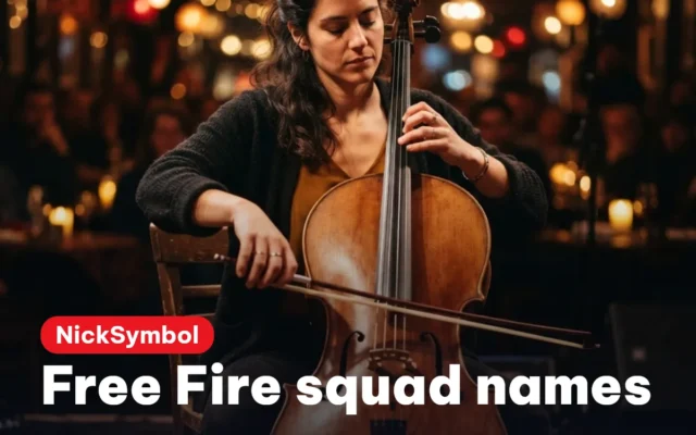 Free Fire Squad Name — Squad Names with Symbols