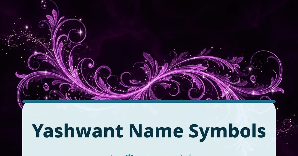 Yashwant name symbols for Instagram and games